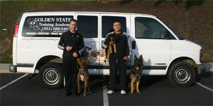 top of pageSkip to Main ContentGolden State 

K-9 

Training Academy
IMG-20230628-WA0008IMG-20230628-WA0013We had a great IGP Trial may 2023 + IGP Workshop  with Rene van Pinxteren & Rachella van der HoevenIMG-20230628-WA00081/38HOMELitter June 2026ABOUTCONTACTPROGRAMSEVENTS2022202320242025Breed Evaluation & Breed SurveyPICTURESIGP trial registration formOur dogsMoreUse tab to navigate through the menu items.
    
        
    

WELCOME 

    
        
    

Welcome To Casa Medina! We are not only passionate about our training and breeding programs, it is our way of life. We hope you share our passion. If you would, take sometime and explore our site. Enjoy it and we hope you learn something from it. Find out what separates our dogs and us from everyone else.
  
MMA

    
        
    

CALL US TODAY AT

1-951-237-9739

    
        
    

Book An Appoitment

    
        
    

Flexable Schedules from
Monday - Sunday
    
        
    

ADDRESS

    
        
    

12235 El Sobrante Rd.
Riverside Ca 92503
E-mail:  trainingk9@hotmail.com
Cell: 1-951-237-9739
Tel: 1-951-688-9461
Cell: 1-818-493-1181
    
        
    

bottom of page