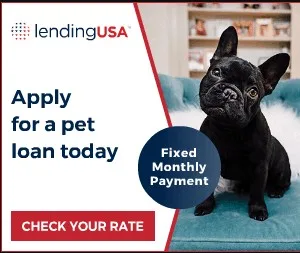 Financing Available Through LendingUSA Professional dog training is an investment in your dog's future. Qualified applicants may check their rate with no impact to their credit score and start training now while making affordable monthly payments.