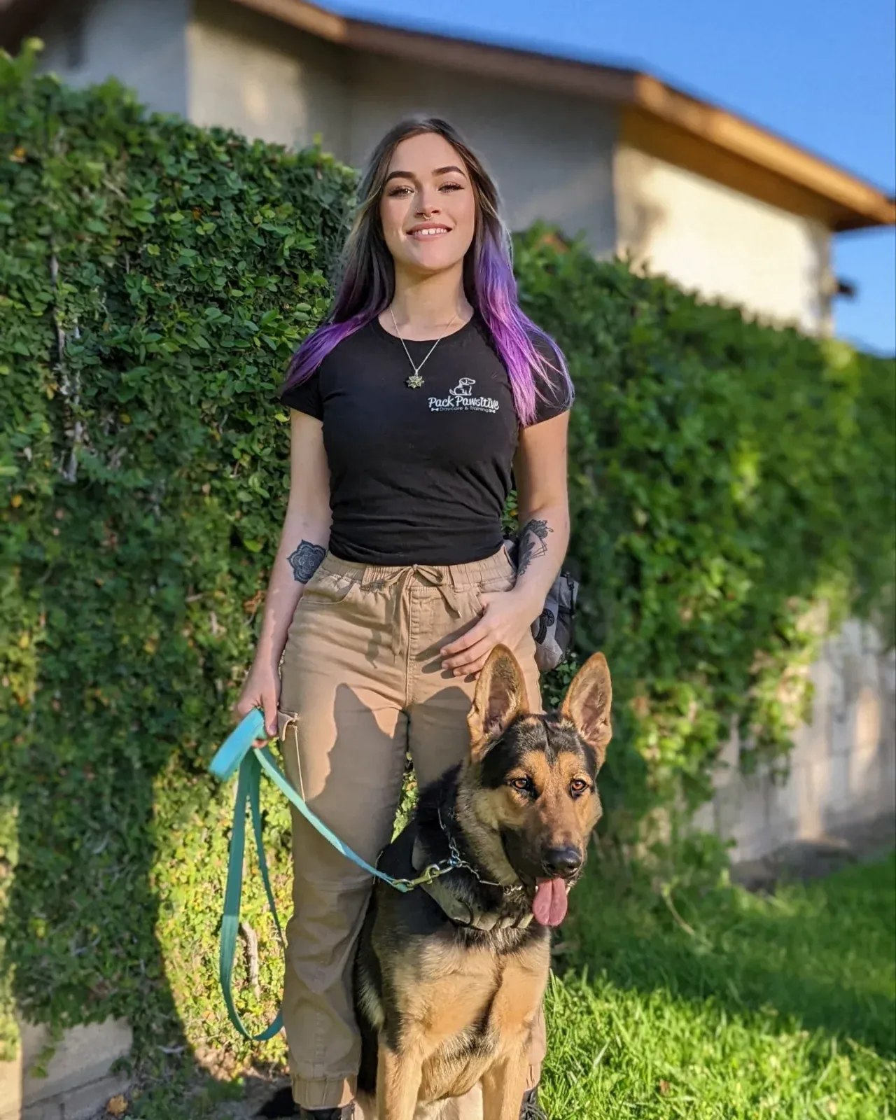 Meet the Owner/Trainer
			
				
				
				
				
				Hi, I'm Harmony. I'm so happy you're here!
			
				
				
				
				
				Pack Pawsitive is the result of a long-time dream of mine to build a business dedicated to serving the dog-loving community. Pack Pawsitive was created to elevate the lives of dogs (and their humans) through positive training, social interactions, and enrichment activities.
			
				
				
				
				
				
			
				Learn More About Me