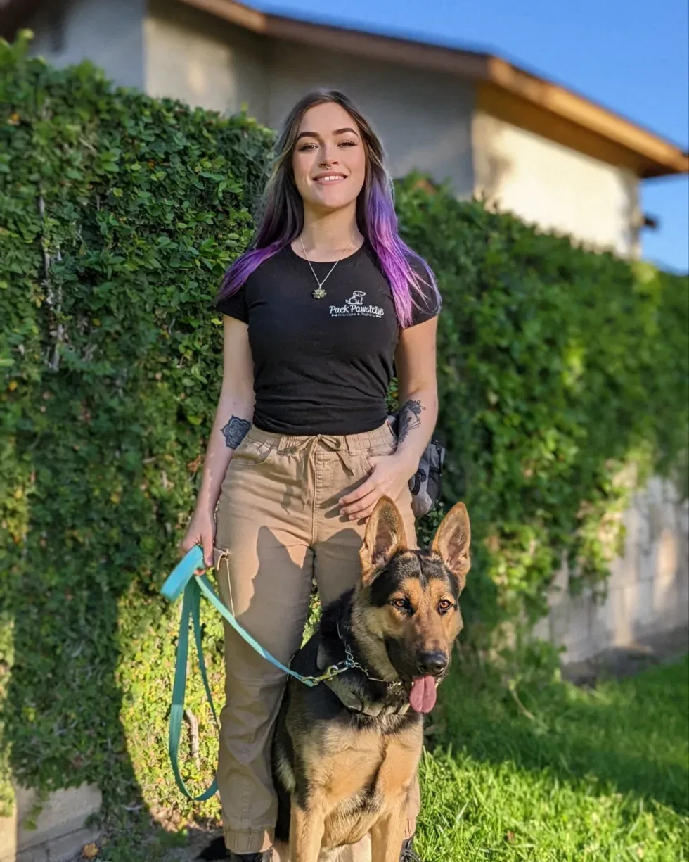 Meet the Owner/Trainer
			
				
				
				
				
				Hi, I'm Harmony. I'm so happy you're here!
			
				
				
				
				
				Pack Pawsitive is the result of a long-time dream of mine to build a business dedicated to serving the dog-loving community. Pack Pawsitive was created to elevate the lives of dogs (and their humans) through positive training, social interactions, and enrichment activities.
			
				
				
				
				
				
			
				Learn More About Me