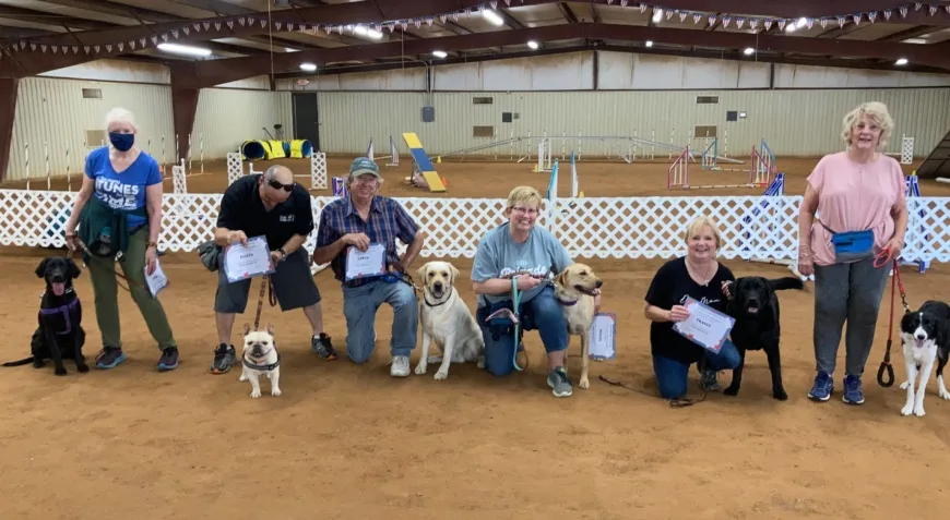 We are excited to announce that the ALAMO DOG OBEDIENCE CLUB TRAINING & EVENT CENTER is now at 8013 New Sulfur Springs Road at the newly remodeled former EURO DOG CENTER with new agility equipment and FAST CAT competitions! 					
						Does your puppy or dog need more obedience training and SOCIALIZATION around controlling themselves around DOGS & PEOPLE?!??

Are you interested in learning Agility, Rally or Obedience for fun or competition in AKC events?					
						Do you want a WELL BEHAVED dog or puppy with great manners who will COME when called and have solid SIT & DOWN STAYS?!?					12345