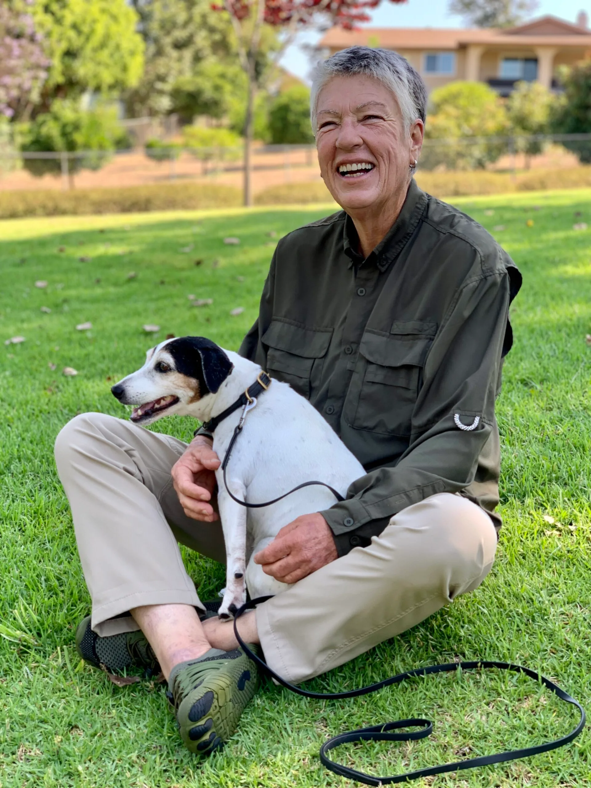 Teaching humans, training dogs.
