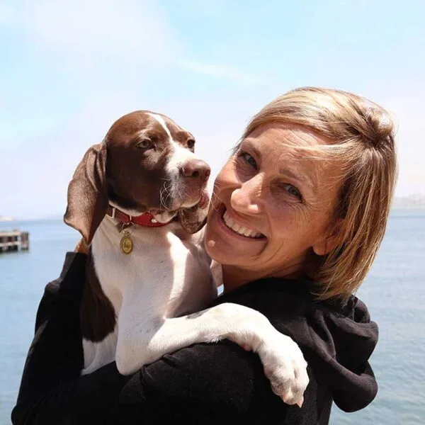 Meet AllyYour puppy raising maestroAlly Stoops developed No Bones About It in response to the needs of her busy clients.Ally’s enthusiasm and dedication to her clients (both dog and human) for the past 25 years have made her one of the most sought-after trainers in Marin county for puppies and adolescent dogs.
Having raised three children while running her own lively household and business, Ally understands the demands that busy families and professionals face. She knows how to set realistic goals that fit into everyday life. Her puppy training packages provide relief to her clients while ensuring puppies learn new skills, socialize, and have loads of fun in the process! She produces real life results which clients benefit from throughout their dog’s life.
Ally uses force-free and positive reinforcement based methods. She loves learning and regularly attends dog training and behavior events to improve her skills and knowledge. She cares deeply about staying in touch with the latest developments in dog training.
Ally lives and trains in her Mill Valley home and is supported by her VERY patient husband. She is amused daily by the antics of her own dogs and two cats.
You know how sometimes you feel so fortunate that someone so wonderful has come into your life? That is how I feel about YOU. So nice to know Koda is in good hands. I never have to worry.LORI F., MILL VALLEYReady for school to start?CALL
EMAIL
GET IN TOUCHcontact form

CALL
EMAIL
GET IN TOUCHcontact form