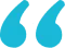 Blue Quotation Marks
