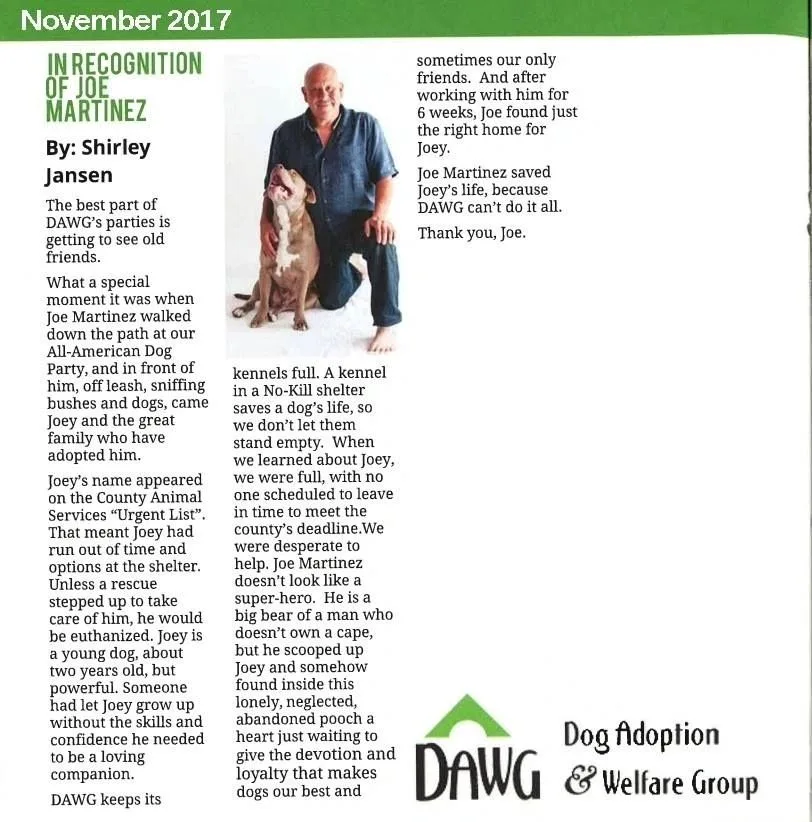 About Us  How I got started in Dog Training.
 After my 4th Rottweiler passed away, I am now without a dog, Something that's never happened to me before. At one point, I thought I was going to be a Rottweiler Breeder. I did Breed one time, I was very grateful to only have 2 Puppies. I keep all 4 of them until the day they died. I quickly found out, I am not the breeding type. After three days of not having a dog the house, the house was very quiet. So I started my quest to look for a dog that needed help. I was just looking to foster a dog. I went through all of the local shelters. In the area. The last one I went to was D.A.W.G.
 D.A.W.G. had indicated to me that there was a Dog with another local trainer John Sorosky, was not having much success. John did NOT like Tama.Marsha from ----------- and DAWG asked me if I could help handle him.  Tama had quite a few concerns. He was a big strong dog, that was very possessive over many things,  food, bed, anything that he could claim he would. I was able to socialize him properly, and Fix ALL of his is issues, after 6 months, and interviewing quite a few people, I was able to find him a Great Home. He had the Best Life.B.I.P. TAMA 
DOG #2 OTTOFrom DAWG Then I got a call from the head dog  Trainer from DAWG Ricky Rojas, he stated they had another Rottweiler that was redirected towards HIM the Trainer. (DOG WAS TRYING BITE the TRAINER)
 He was very concerned for his safety, this dog was extremely dog reactive, along with possession reactive as well. I picked up OTTO  on Friday. By Sunday morning I was asking the dog representatives to meet me at the park to observe their different dogs. Needless to say, they were beyond happy. I  was able to find the right owner for  OTTO 
 I kept doing this for quite a few years for DAWG.
 Then I started working with the county dogs, the Red Label dogs that they were trying to kill. I did this for several years as well, And I started to make a name for myself. 
 Over the years I started to refine my methods, understanding what the root cause of bad behavior comes from, really helped. Things kept on Getting easier as time went on.
 I consider myself to be a non-avoidance trainer,  something that you don't see, most everybody else is going to avoid your problems and work around them. 
 Helping people understand what causes inappropriate behavior And then fixing it, Has been my Biggest passion in life!
 The methods I have developed are very streamlined and simple.
 My end goal is to make all play with each other.To Be Independent, confident.   Understanding the importance of having people understand where inappropriate behavior comes from, and what proper communication between owner and dog is key. It makes the training for the dog,  so much easier on the dog, and it lessens the need for big Corrections.
 I look forward to helping you and your dog, become the best they can be."We work with Dogs that Others Won't Work with. We Fix the they Cant Fix.MY ROTTSROCKY, LEX, JJ, RUFUS.OTTOTAMA