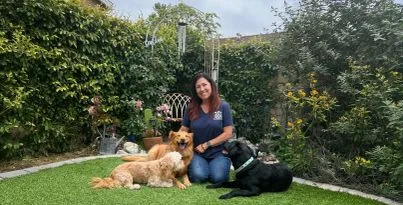 OWNER AND DOG TRAINER, JEN DAVENPORTI am so blessed to have been working with dogs and owners for 25 years now. My experience with animals started at 13 years old working for our local veterinarian but it wasn't until after college, when I started volunteering for an animal rescue, that the path I was meant to be on finally revealed itself. I've never looked back as I truly feel that I am doing what I was meant to do.My resume is extensive, but suffice it to say that not only do I love dogs, but I absolutely love helping people build meaningful relationships with their pets and in a way that makes sense. I am not one to make you feel bad for whatever choices you've made through your dog ownership experiences. I am here to educate you and support whatever ideas you have on what type of relationship you want. We will talk a lot, laugh quite a bit, work with your dog in a way that doesn't feel like work and most likely build a rapport that feels natural and easy. Oh, and your dog is going to have some fun too! Because we are going to find the methods that work best for you and your four legged family member. I excel at evaluating and understanding your dog's behavior and emotional state of mind (I'll help you understand it, too). I keep up to date on current methods. I'm not stuck in my ways. I am constantly educating myself through various forms but the best education I get is from you and your dogs. The dogs are my motivators and my teachers as much as I am theirs. I will always do what is both in their best interest as well as yours... all while maintaining a loving, healthy relationship, guiding them and rewarding the good choices they make.  I am also an AKC CGC Evaluator and can conduct Canine Good Citizen testings. Contact Jen Davenport at Testimonial"I can't recommend Jennifer enough! Not only did she understand how my dog thinks, but she knew how to communicate that to us! After six weeks, the dog that I had been incredibly frustrated by has been replaced by a well behaved dog, that I truly enjoy and connect with.  Best of all, she gave me the tools to work with him going forward. She really worked with us to come up with specific strategies for our family that actually work. I am so happy that we called Jennifer. She is the best!"- Heidi"Jen has made all the difference in working with our dog Dash! She identified his particular requirements, worked with us every step of the way, and made it fun, too. Best money I ever spent!! Highly recommend 3 Dog Training, you will get great results!!"- Jennifer P. Contact Jen